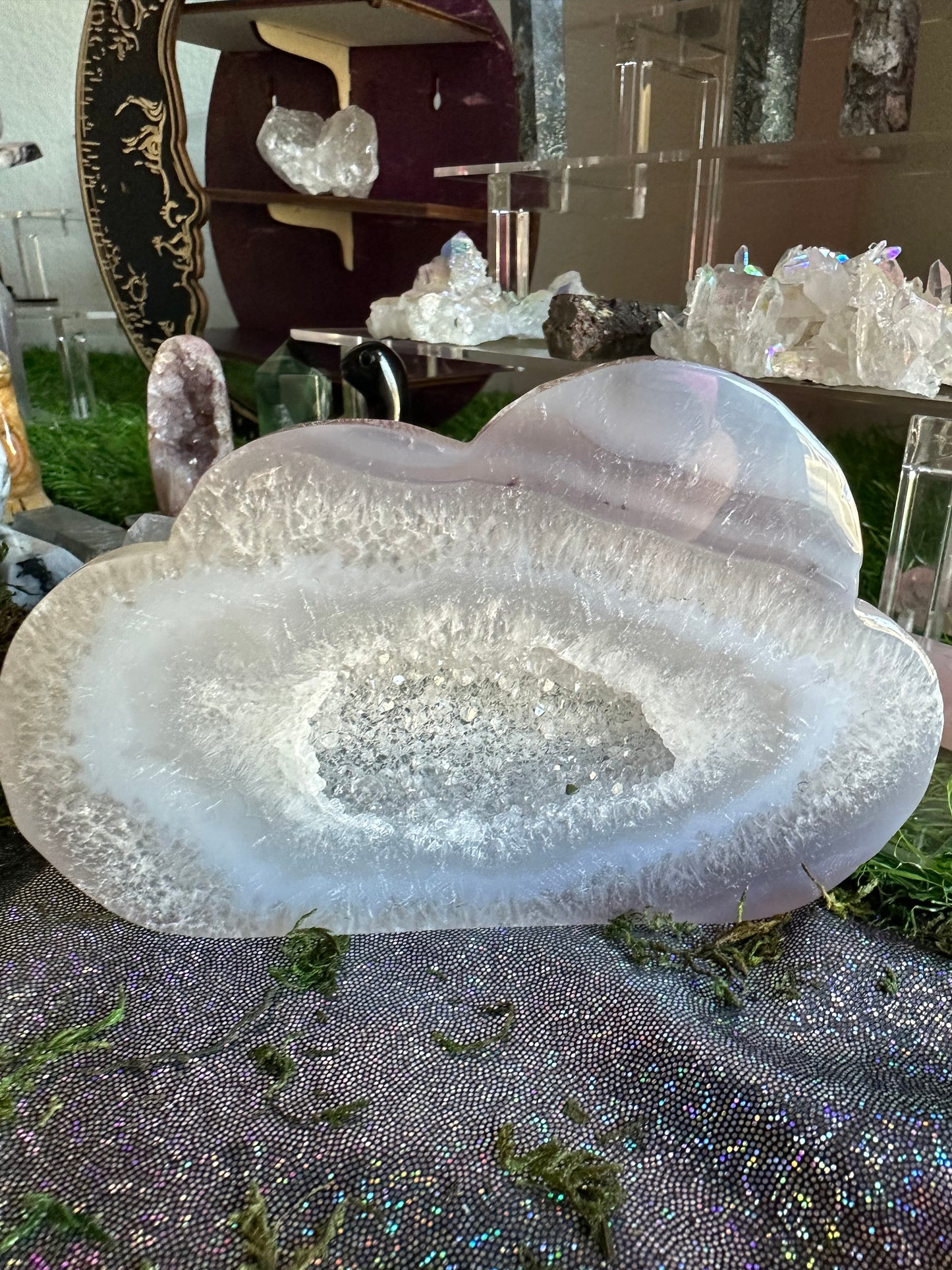 Druzy Agate Cloud LG